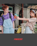 ダブルユーブイプロジェクト(WV PROJECT) TWO THIN STRIPE SHORT SLEEVE BEIGE JJST7090