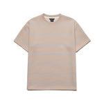 ダブルユーブイプロジェクト(WV PROJECT) TWO THIN STRIPE SHORT SLEEVE BEIGE JJST7090