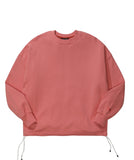 ダブルユーブイプロジェクト(WV PROJECT) NATHAN PIGMENT SWEAT SHIRTS CORAL JJMT7233