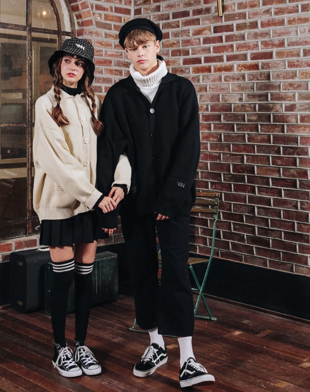 ダブルユーブイプロジェクト(WV PROJECT) THEBELL KNIT CARDIGAN CREAM SYOT7199