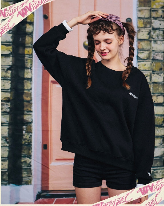 ダブルユーブイプロジェクト(WV PROJECT) MINERY SWEATSHIRT BLACK MJMT7192