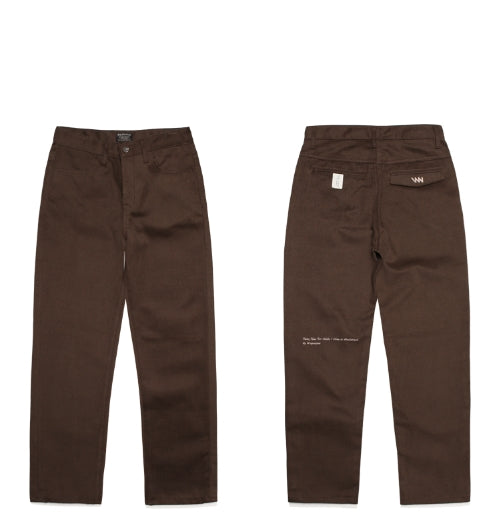 ダブルユーブイプロジェクト(WV PROJECT) LIL COTTON PANTS BROWN MJLP7142