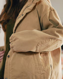 ダブルユーブイプロジェクト(WV PROJECT) TWOLL Hood jacket Beige JSOT7334