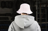 ベドインベド(BADINBAD) Tabs Logo bucket hat_White