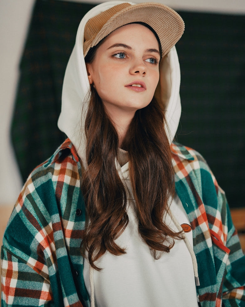 ダブルユーブイプロジェクト(WV PROJECT) LEEDS CHECK SHIRTS GREEN MJLS7323