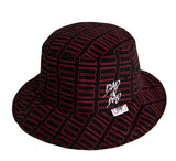 ベドインベド(BADINBAD) 	TABS LOGO BUCKET HAT_BLACK