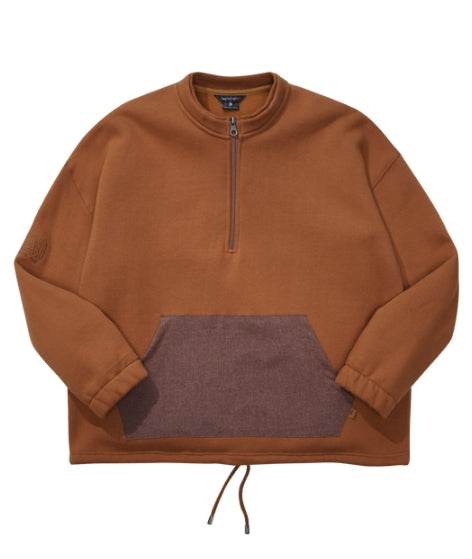 ダブルユーブイプロジェクト(WV PROJECT) GROUND ANORAK CAMEL SYMT7327