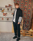 ダブルユーブイプロジェクト(WV PROJECT) Halfcut Reversible Goosedown Parka GRAY/BLACK JJOT7312