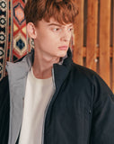 ダブルユーブイプロジェクト(WV PROJECT) Halfcut Reversible Goosedown Parka GRAY/BLACK JJOT7312