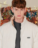 ダブルユーブイプロジェクト(WV PROJECT) Halfcut Reversible Goosedown Parka WHITE/BEIGE JJOT7312