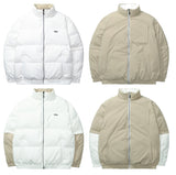 ダブルユーブイプロジェクト(WV PROJECT) Halfcut Reversible Goosedown Parka WHITE/BEIGE JJOT7312