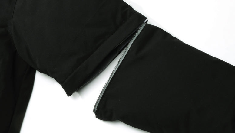 ダブルユーブイプロジェクト(WV PROJECT) Halfcut Reversible Goosedown Parka GRAY/BLACK JJOT7312