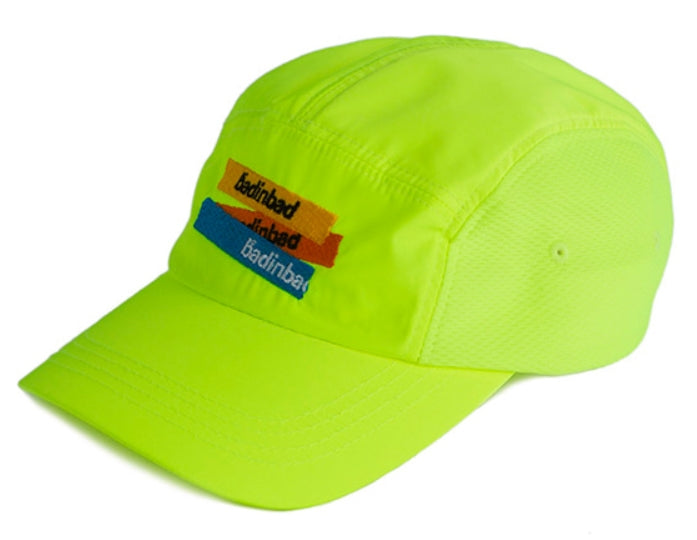 ベドインベド(BADINBAD)Logo Tape Camp Cap_Lime