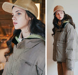 ダブルユーブイプロジェクト(WV PROJECT) Anna Reversible Goosedown Parka BLACK MJOT7293