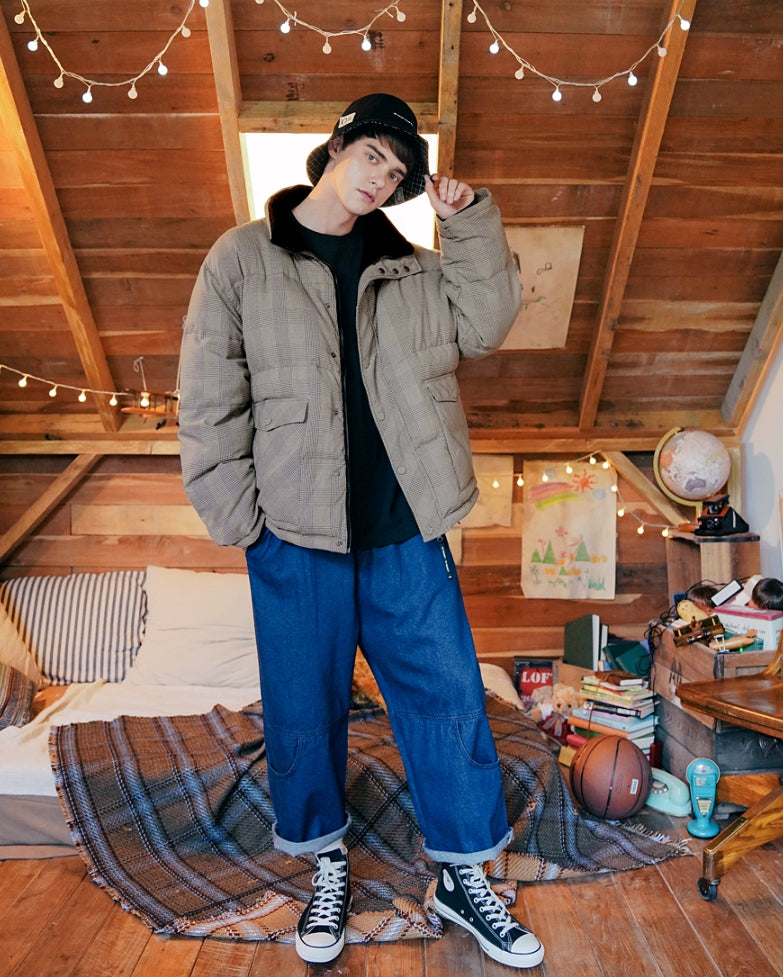 ダブルユーブイプロジェクト(WV PROJECT) Anna Reversible Goosedown Parka BLACK MJOT7293