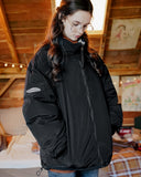 ダブルユーブイプロジェクト(WV PROJECT) Anna Reversible Goosedown Parka BLACK MJOT7293