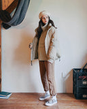 ダブルユーブイプロジェクト(WV PROJECT) Anna Reversible Goosedown Parka BEIGE MJOT7293