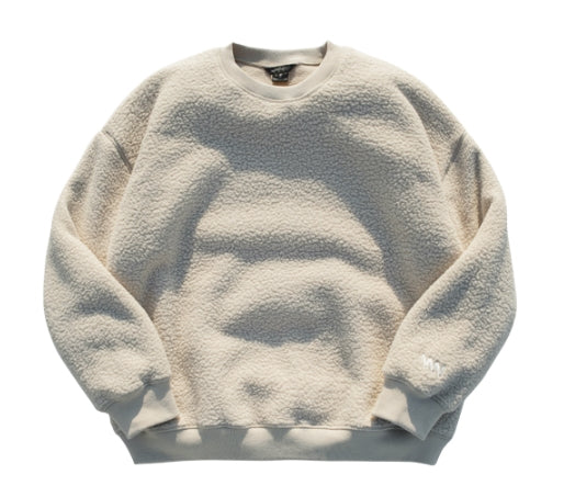 ダブルユーブイプロジェクト(WV PROJECT) BEN Boucle sweatshirts BEIGE KHMT7336