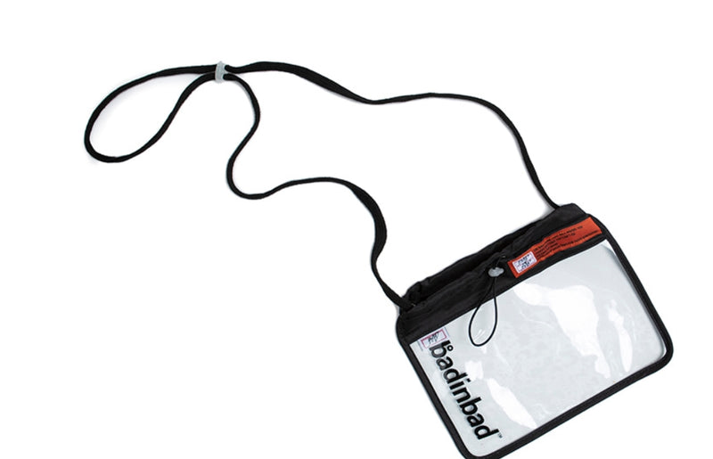 ベドインベド(BADINBAD)Clear Sacoche_Black