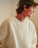 ダブルユーブイプロジェクト(WV PROJECT) BEN Boucle sweatshirts IVORY KHMT7336