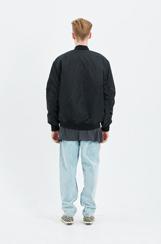 セイントペイン(SAINTPAIN)   SP MA-1 FLIGHT JACKET-BLACK