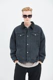 セイントペイン(SAINTPAIN)   SP BOA DENIM SHERPA JKT-BLACK