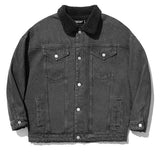セイントペイン(SAINTPAIN)   SP BOA DENIM SHERPA JKT-BLACK