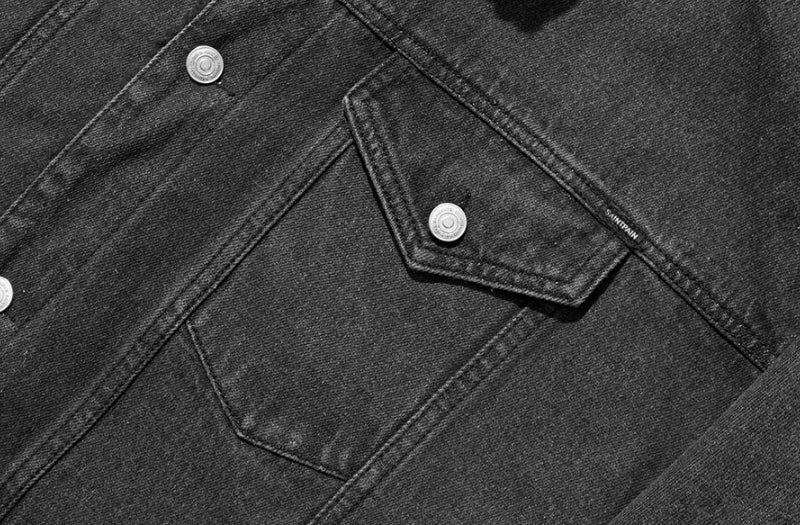 セイントペイン(SAINTPAIN)   SP BOA DENIM SHERPA JKT-BLACK