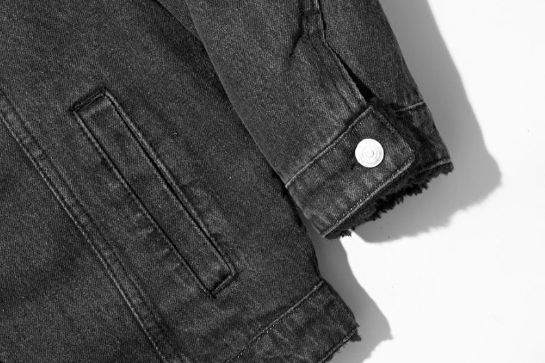 セイントペイン(SAINTPAIN)   SP BOA DENIM SHERPA JKT-BLACK