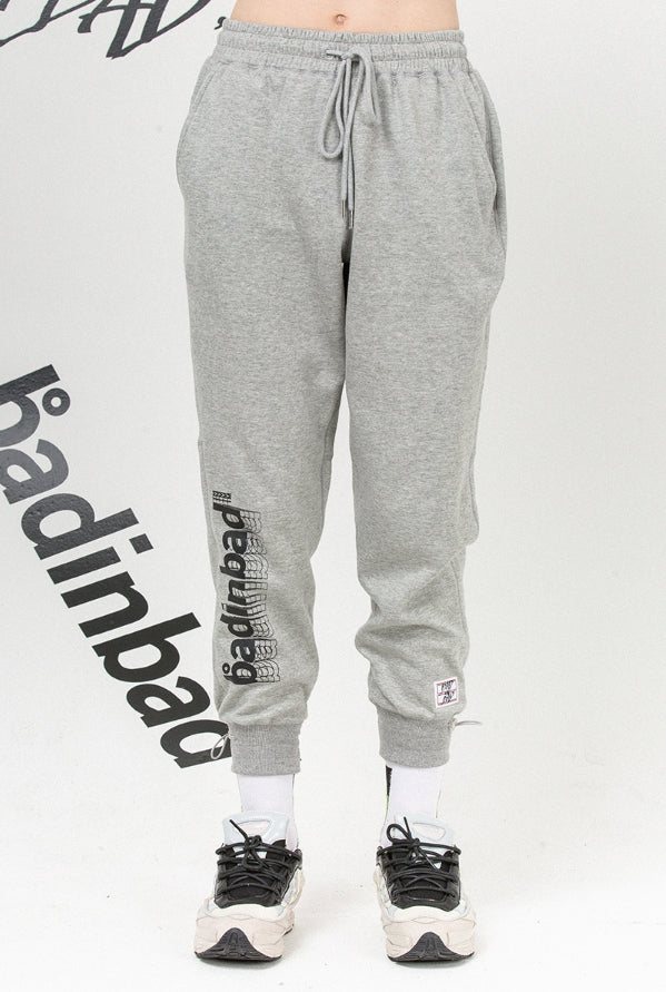 ベドインベド(BADINBAD) BIB Ankle Sweat Pants_Grey
