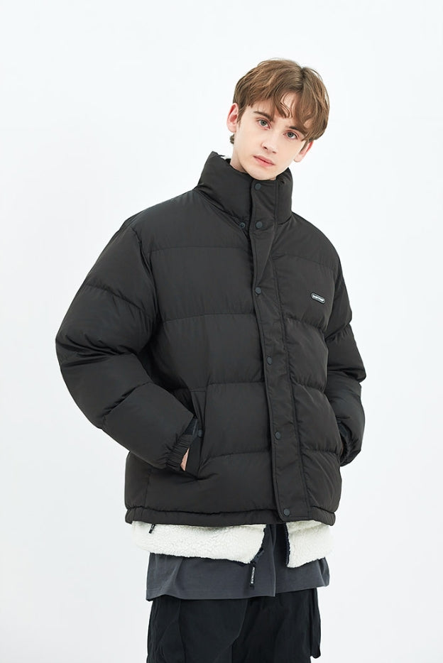 セイントペイン(SAINTPAIN)    SP SAINT LOGO DUCK DOWN PADDING-BLACK