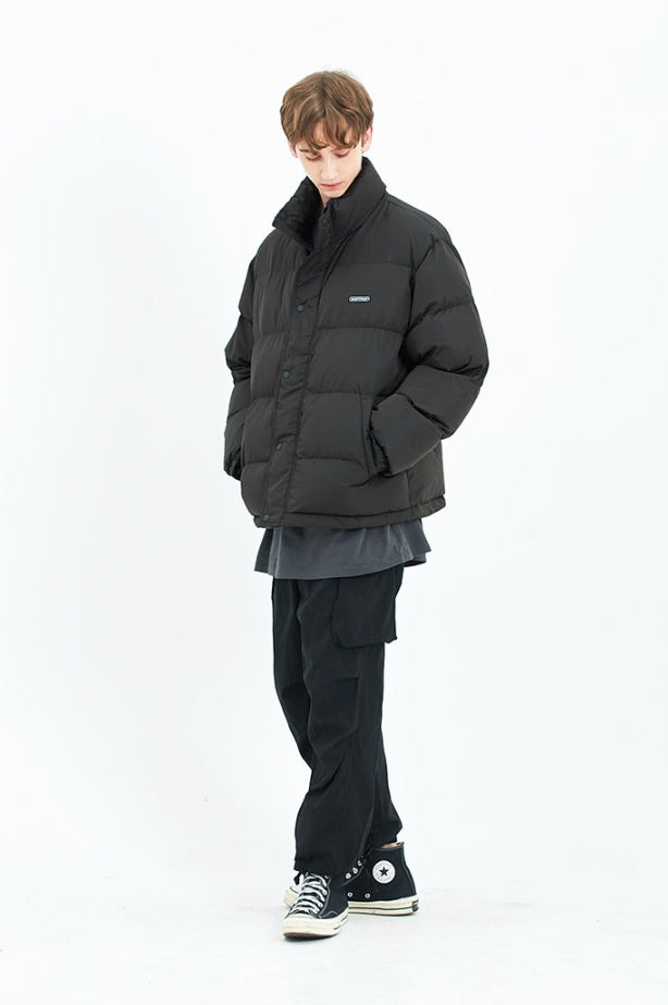 セイントペイン(SAINTPAIN)    SP SAINT LOGO DUCK DOWN PADDING-BLACK