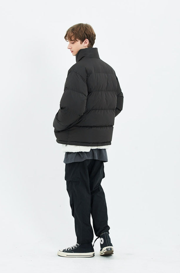 セイントペイン(SAINTPAIN)    SP SAINT LOGO DUCK DOWN PADDING-BLACK
