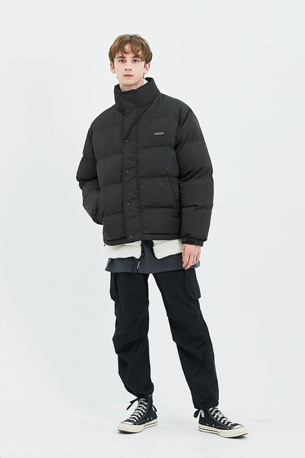 セイントペイン(SAINTPAIN)    SP SAINT LOGO DUCK DOWN PADDING-BLACK