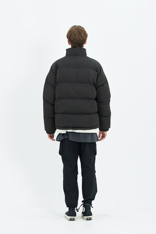 セイントペイン(SAINTPAIN)    SP SAINT LOGO DUCK DOWN PADDING-BLACK