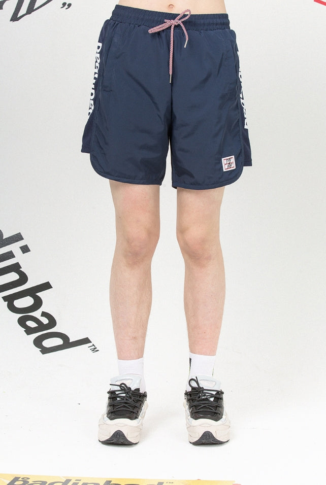 ベドインベド(BADINBAD) BIB Logo Banding Short_Navy