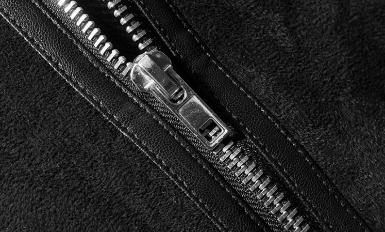 セイントペイン(SAINTPAIN)    SP TIDY SUEDE SHEARLING JKT-BLACK