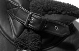 セイントペイン(SAINTPAIN)    SP TIDY FLEATHER SHEARLING JKT-BLACK