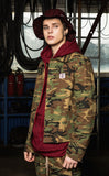 ベドインベド(BADINBAD) Tabs Logo Washing jacket_Camo