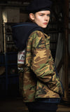 ベドインベド(BADINBAD) Tabs Logo Washing jacket_Camo
