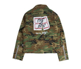 ベドインベド(BADINBAD) Tabs Logo Washing jacket_Camo