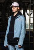 ベドインベド(BADINBAD) Tabs Logo Washing jacket_Blue