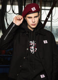 ベドインベド(BADINBAD) Tabs Logo Washing jacket_Black
