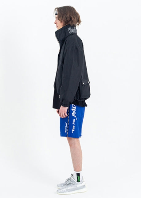ベドインベド(BADINBAD) Reversible Color Jacket_Black