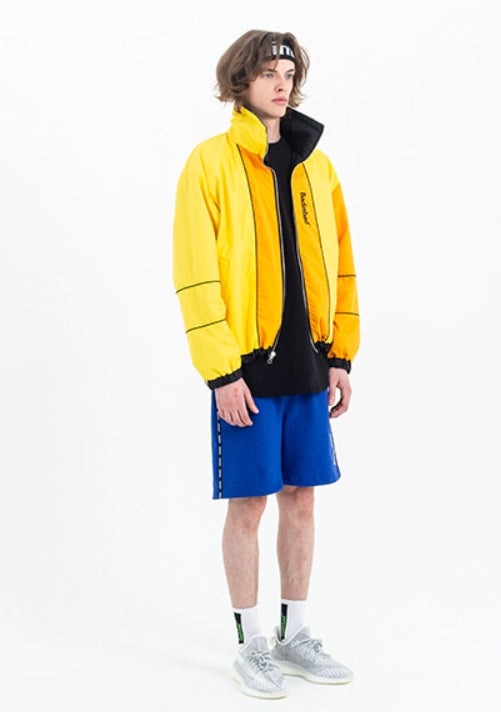 ベドインベド(BADINBAD) Reversible Color Jacket_Black