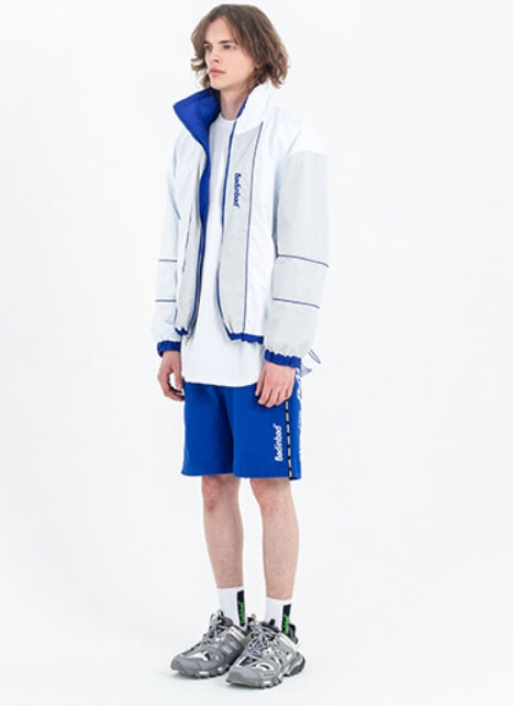 ベドインベド(BADINBAD) Reversible Color Jacket_Blue