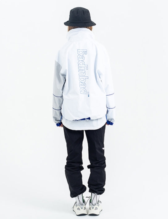 ベドインベド(BADINBAD) Reversible Color Jacket_Blue