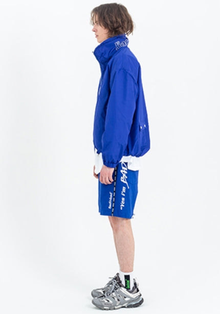 ベドインベド(BADINBAD) Reversible Color Jacket_Blue
