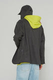 ベドインベド(BADINBAD) 3 BUTTON SINGLE JACKET_CHARCOAL