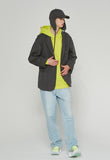 ベドインベド(BADINBAD) 3 BUTTON SINGLE JACKET_CHARCOAL